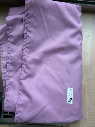 King flat microfibre sheet $15, rose colour, View more