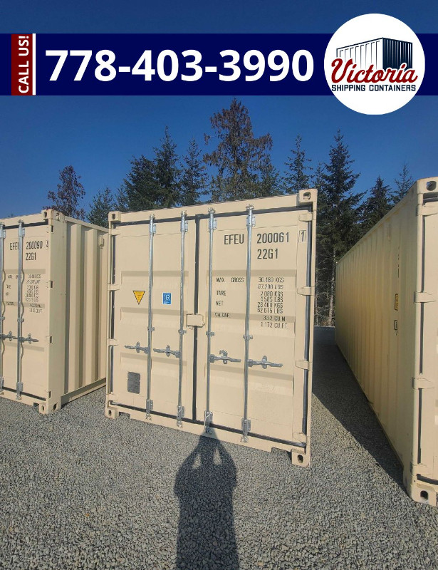 One-Time-Use 20' Shipping Containers FOR SALE! in Tool Storage & Benches in Abbotsford