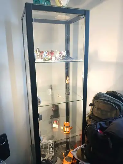 IKEA Detolf Glass Display Cabinet, View more