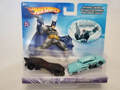 Rare BNIB Mattel Inc. 2004 Release G7832 1:64 Diecast Hot Wheels Batman Batmobile Matt Black 1989 Vs...