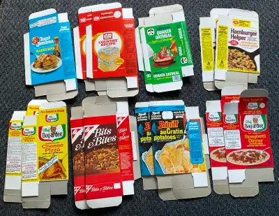 Vintage Play Food Boxes Brand New Lot of 15, View more