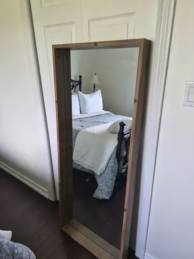 Full Length Wooden Mirror, View more