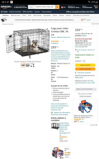 Cage pour animal domestique 