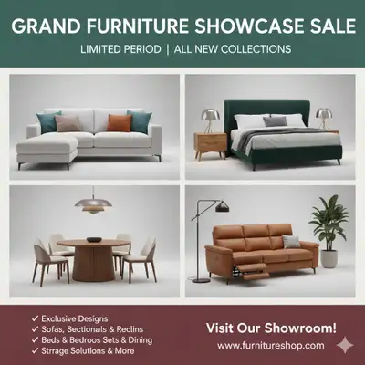 MUST GO – Full Home Furniture Sale | All Items Available | COD, View more