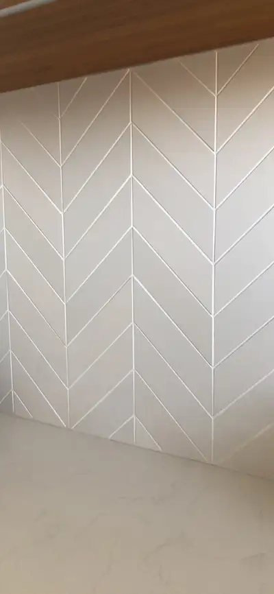 MUTINA Chevron tile - Italian - matte white (5 boxes-46sq.), View more