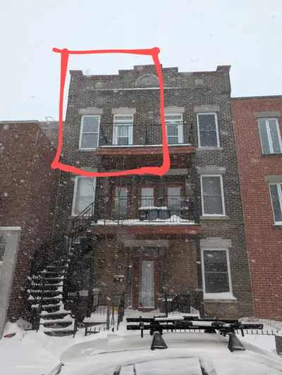 Appartement 3 1/2 meublé – Hochelaga, Montreal