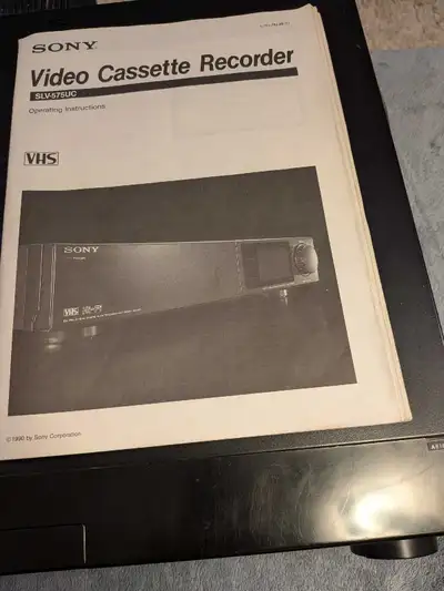 Sony SLV-S75UC VCR, View more