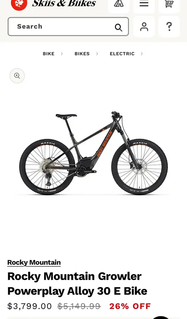 Rocky Mountain mountain E bike in Mountain in Calgary - Image 3