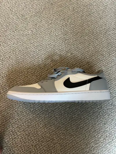 Brand new never used Jordan low OG golf shoes. Size 13 amazing shoes but got 2 pairs and use the oth...