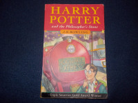 HARRY POTTER-1st UK Ed.-44th printing- The Philosopher's Stone