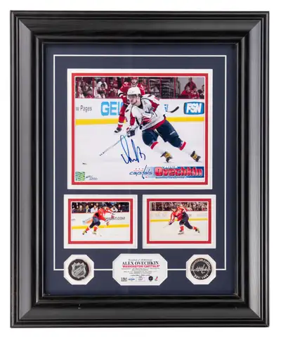 OVECHKIN cadre signé officiel, View more
