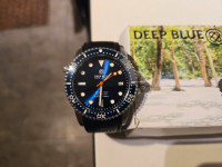Deep Blue Precision Diver Watch