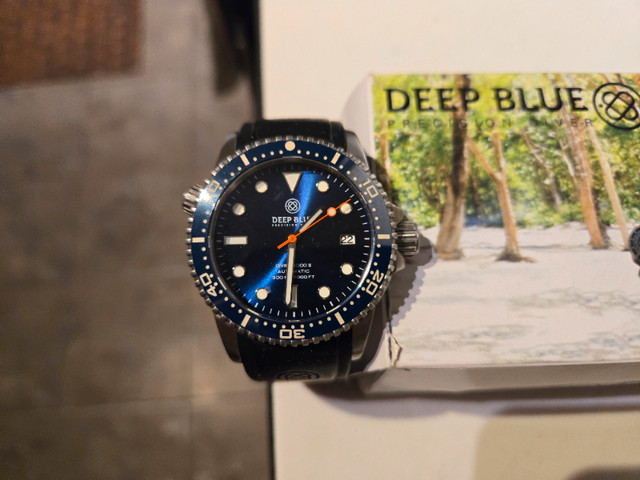 Deep Blue Precision Diver Watch in Jewellery & Watches in City of Toronto