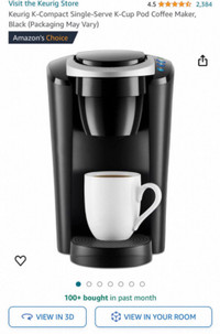 Keurig Single K Cup Pod Coffee Maker