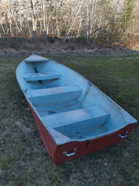 12 foot aluminum boat with motor