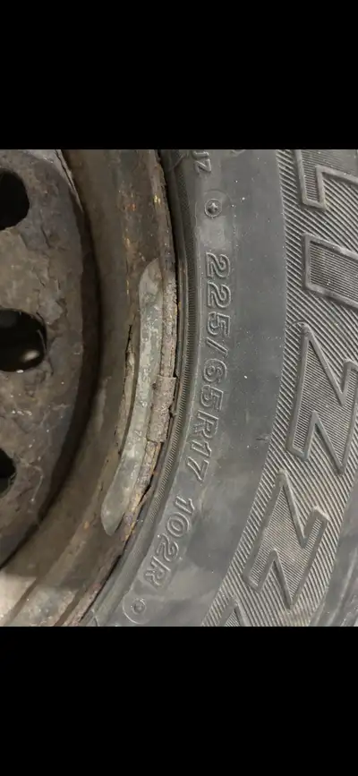 Winter tires family gave them to me but they don’t fit my vehicle. 250 obo Pick up in powassan or ca...