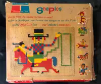 vintage Tupperware Toys Snapics set