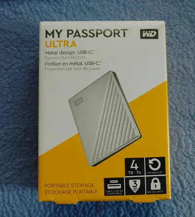 WD PASSPORT ULTRA 4Tb, View more