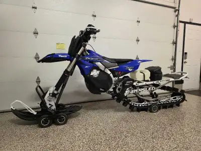 (Only 16 Hours) - 2023 Yamaha YZ450fx - 2023 Timbersled Riot 3 Pro - C3 Accessories - Timbersled Sto...