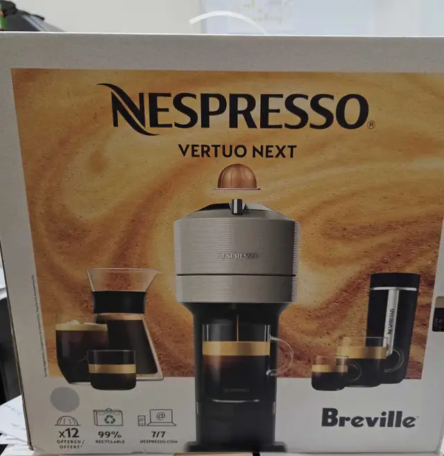 Nespresso Vertuo Next Coffee & Espresso Machine by Breville in Industrial Kitchen Supplies in City of Toronto - Image 2