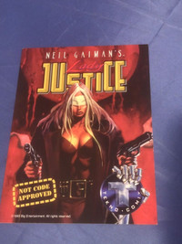Lady Justice, Mike Danger Promo Card Tekno Comix