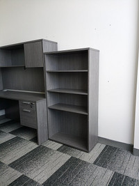 Grey Bookcase Storage