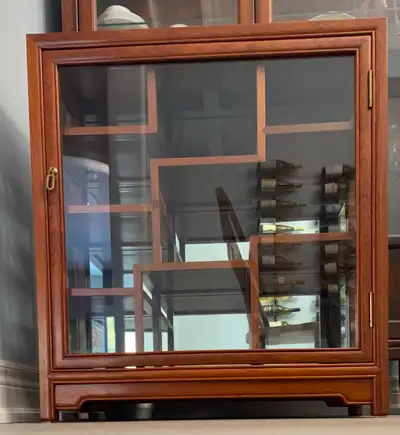 Rosewood Curio Cabinet, View more