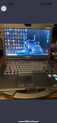 Truck diagnostic laptop/Panasonic laptop