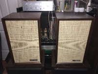 Rare, Vintage Teac LS-260 3-way Speakers, 60's, Alnico, Japan