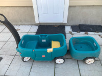 STEP 2 WAGON WITH TRAILER