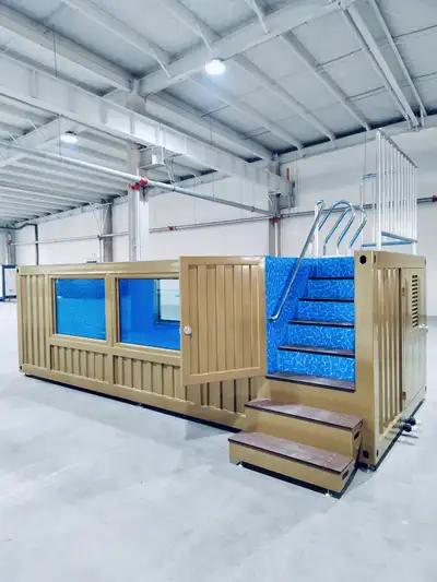 Dive into Luxury: Your Custom Sea Container Pool Imagine a sleek, modern swimming pool that’s both s...