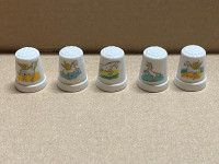 Unicorn and Pegasus Thimble Collection