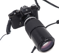 Nikon Nikomat EL 35mm Film Camera + NIKKOR Zoom 80-200 mm F/4.5