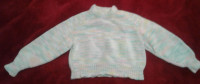 Toddlers Baby Sweater 2 Blue Green Yellow White $50.00 Each New