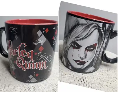 HARLEY QUINN DC Comics Ceramic COFFEE MUG 20 oz. - New!, View more