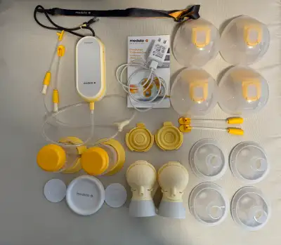 Lots of extra accessories included! The Freestyle™ Hands-free is Medela's first wearable hands-free...