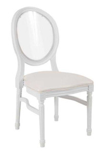 *Brand New* White Louis Chairs For Sale