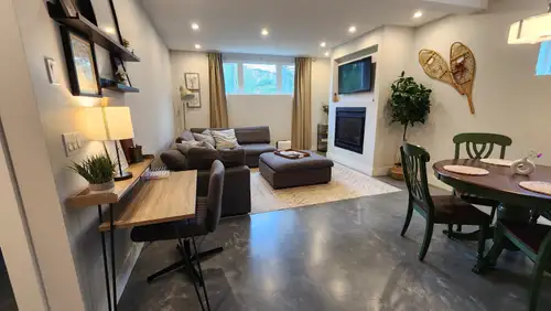 Bright, spacious lower-level 1-bedroom, fully furnished unit with Mountain Views. Linens not include...