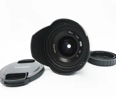 12 mm 2.0 Samyang manual X ( Fuji ) wide angle lens, View more