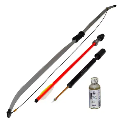New in Box Medidart Bow and Arrow medication kit -30lb recurve bow - up to 30cc of medication Retail...