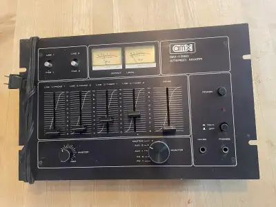 AMX SM-1550 Stereo Mixer, View more
