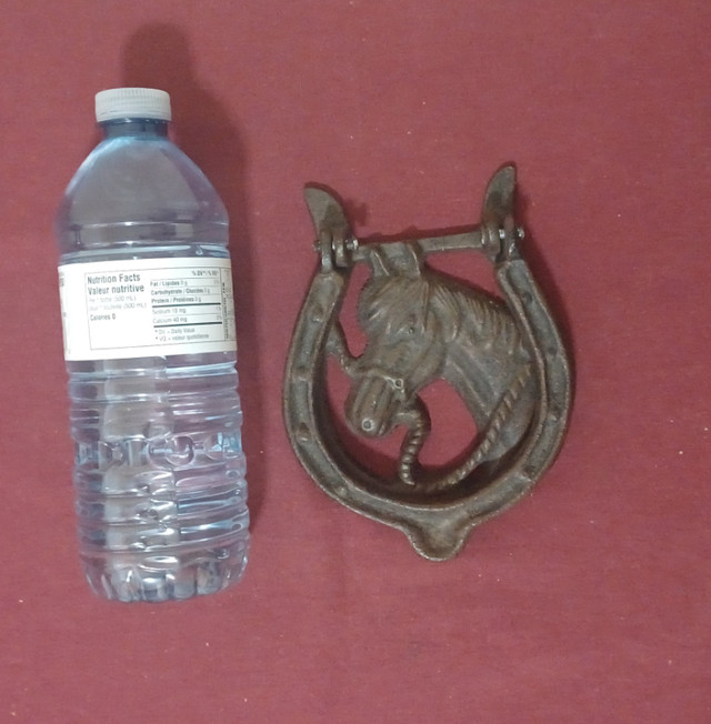 Cast Iron Door Knocker,  About 6" tall in Outdoor Décor in Chatham-Kent