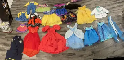 Various kids costumes Between sizes 4-7yrs old Well loved Take all for $20