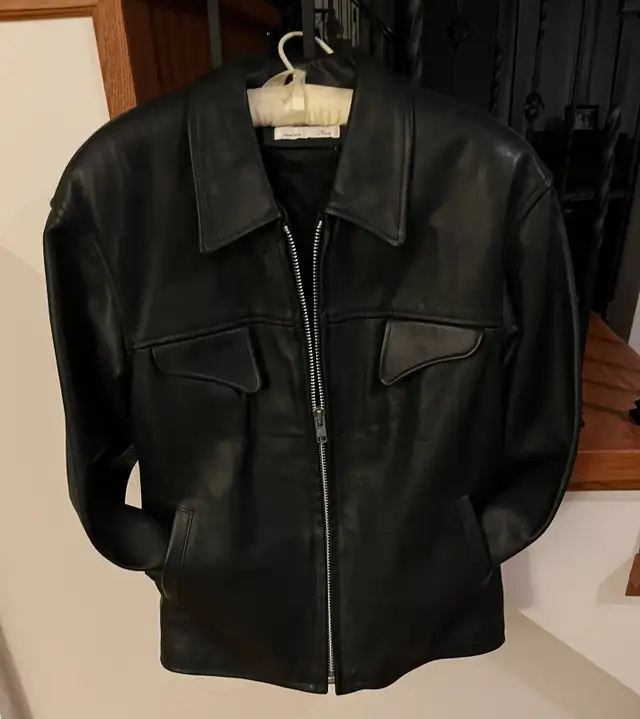 black leather 