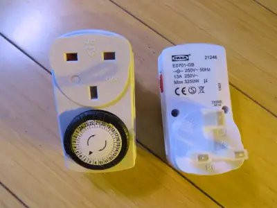 Indoor 24-Hour Mechanical Outlet Timer, View more