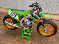 2022 kawasaki kx 450 flat track bike (brand new)