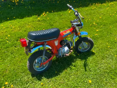 Barn find survivor CT 70, come from a local dealership in Wroxeter. Extremely good shape for its age...