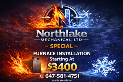 ❄️ SPECIAL ❄️ high-efficiency furnace starting at $3400!!❄️, View more