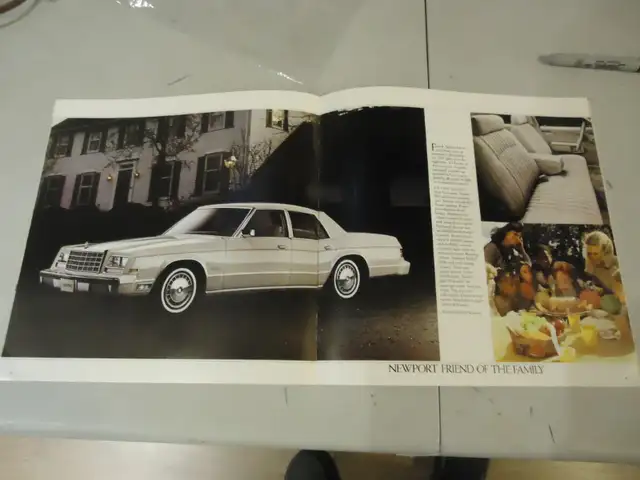 1980 Chrysler Brochure. New. Can Mail in Canada in Arts & Collectibles in Barrie - Image 6