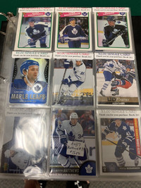 Toronto Maple Leafs HOCKEY CARDS BINDER Antique Mall 263